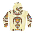 Kids Lion Hoodie — 'Unga No Get Crowe Last' All-Over Print