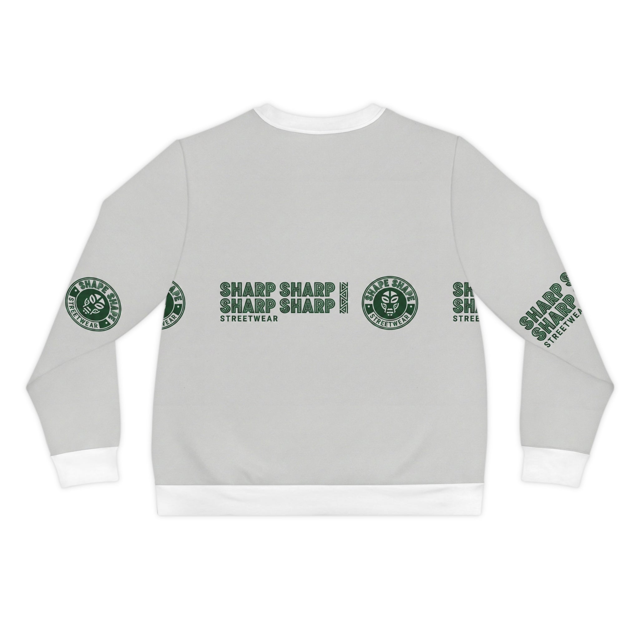 Sharp Streetwear Logo Lightweight Sweatshirt — 'SHARP SHARP' Graphic Crewneck