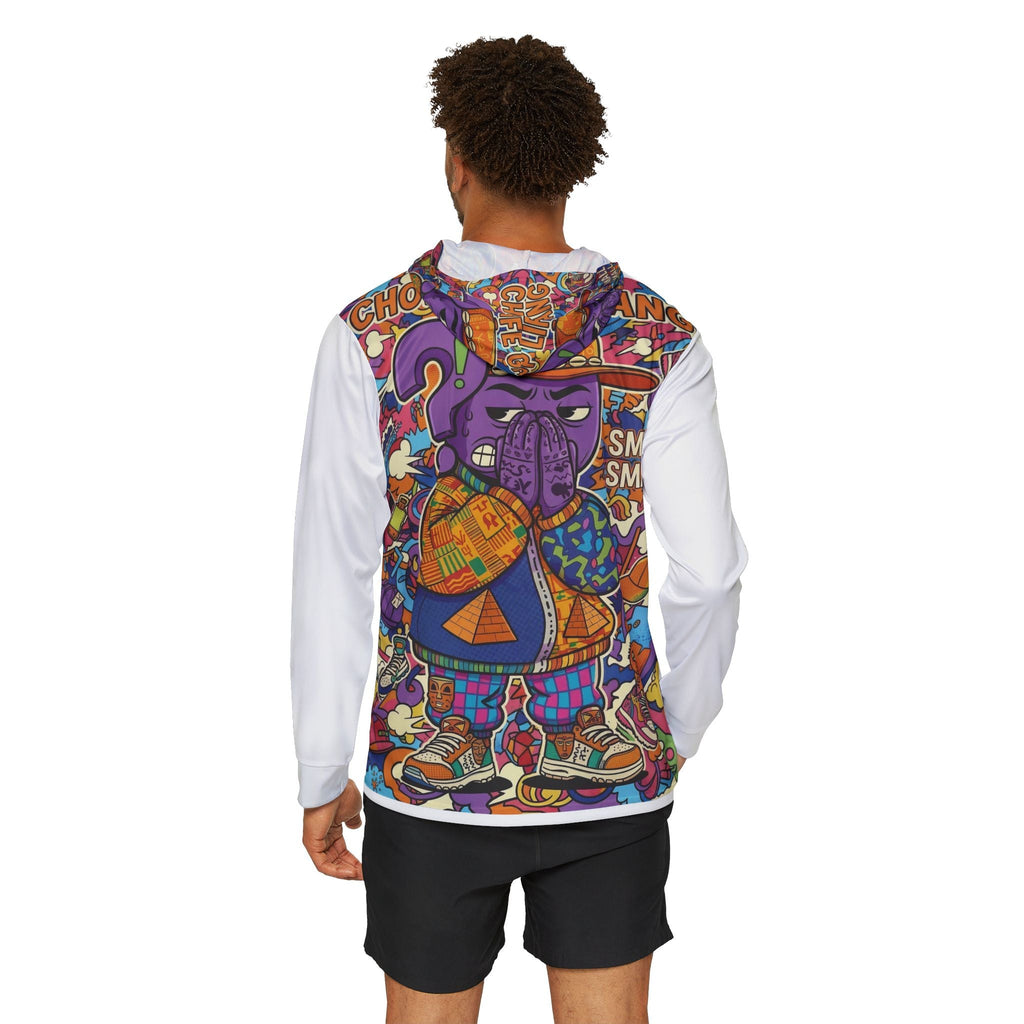 Graphic Hoodie — Colorful Street Art Cartoon Pullover