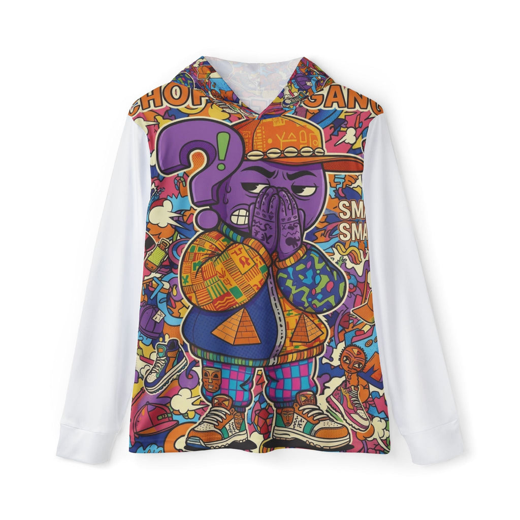 Graphic Hoodie — Colorful Street Art Cartoon Pullover