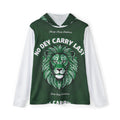 Lion Graphic Hoodie — "No Dey Carry Last" Motivational Sports Hoodie