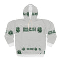 Sharp Streetwear Hoodie — All-Over Logo Pullover